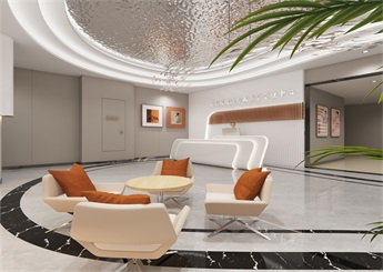 健康形象醫(yī)美館裝修設計案例效果圖